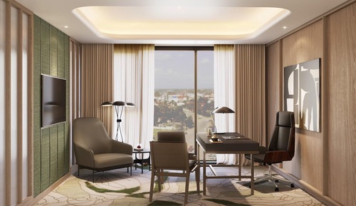 Suite, 1 habitación, cocina básica (High Floor, View)