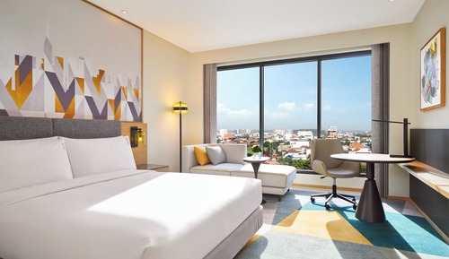 Habitación estándar, 1 cama de matrimonio grande, bañera accesible