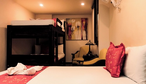 Habitación triple familiar