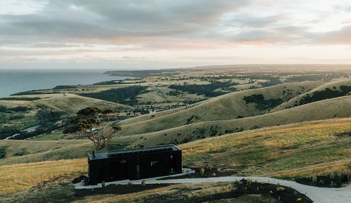 Cabaña Confort, vistas al mar