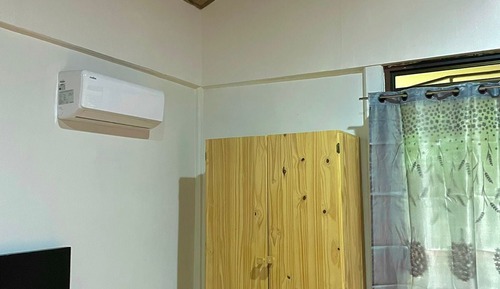 Cabaña tradicional, 1 cama de matrimonio grande con sofá cama, no fumadores, cocina