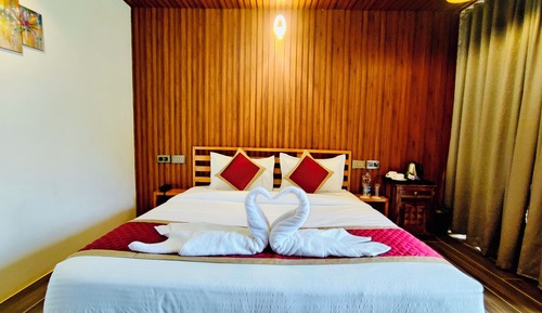 Chalet de diseño, vistas a la colina