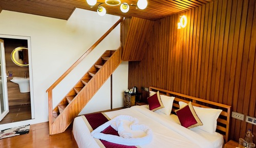 Chalet panorámico, vistas a la colina