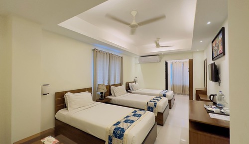 Habitación triple Confort, vistas a la ciudad