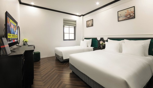 Habitación triple familiar, vistas a la ciudad