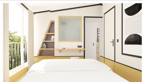 Habitación estándar, 1 cama de matrimonio, no fumadores