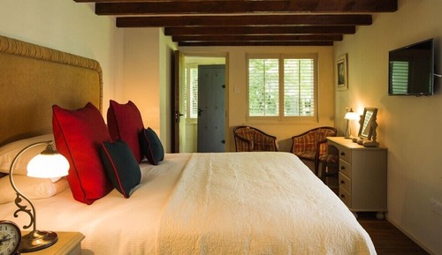 Habitación clásica doble, no fumadores, vistas al jardín