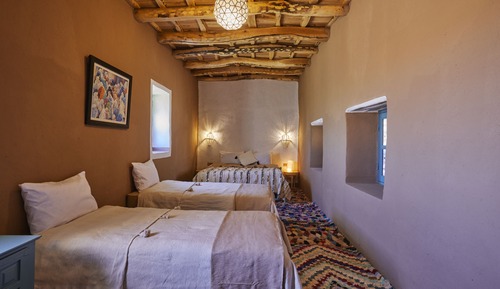 Habitación triple exclusiva, vistas al jardín