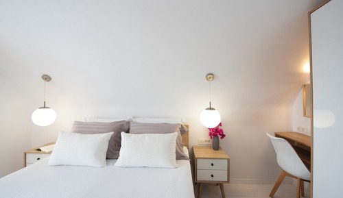 Apartamento Deluxe, 1 habitación, cocina, vistas a la piscina