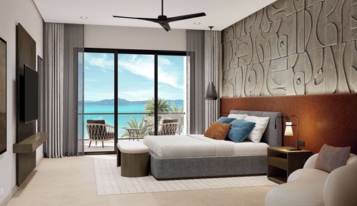 Suite, 1 habitación, vistas al mar (Club Azure, King)