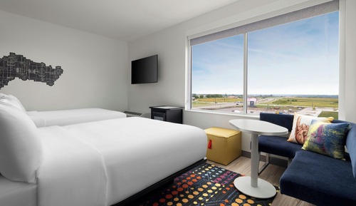 Habitación, 2 camas de matrimonio, no fumadores