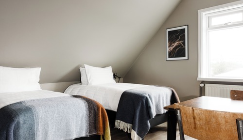 Habitación con 2 camas individuales