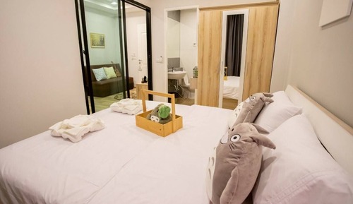 Habitación doble, 1 cama de matrimonio grande, no fumadores, baño privado