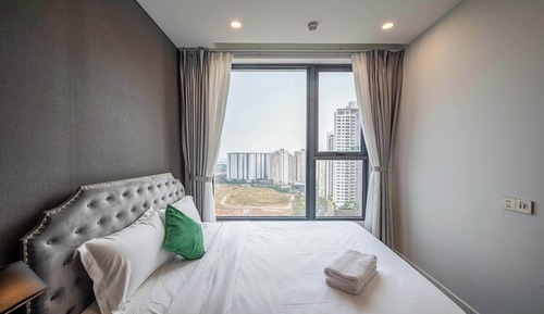 Apartamento Deluxe, 3 habitaciones, balcón, vistas a la ciudad