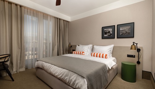 Habitación estándar con 1 cama doble o 2 individuales