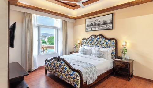 Suite superior, vistas a la montaña