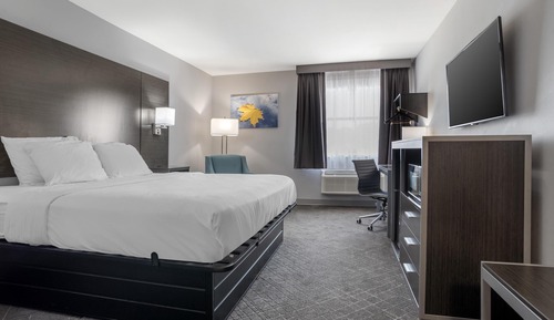 Habitación estándar, 1 cama de matrimonio grande, no fumadores, frigorífico y microondas