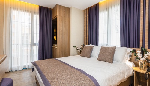 Habitación exclusiva, vistas a la ciudad