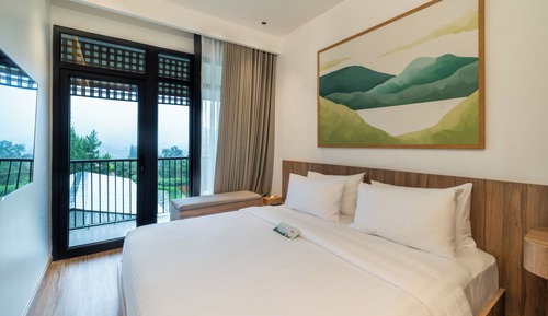 Habitación Deluxe doble, vistas al lago