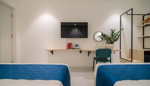 Habitación Deluxe con 1 cama doble o 2 individuales