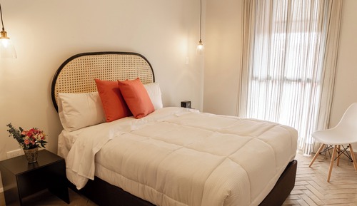 Apartamento Deluxe, 2 habitaciones, cocina, vistas a la ciudad