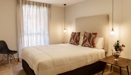 Apartamento Deluxe, 2 habitaciones, cocina, vistas a la ciudad