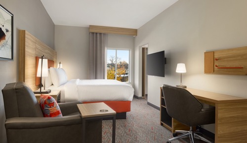 Suite estudio, 1 cama de matrimonio, accesible para personas con discapacidad (Communications)