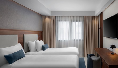 Habitación estándar, 2 camas individuales, no fumadores, acceso a la piscina