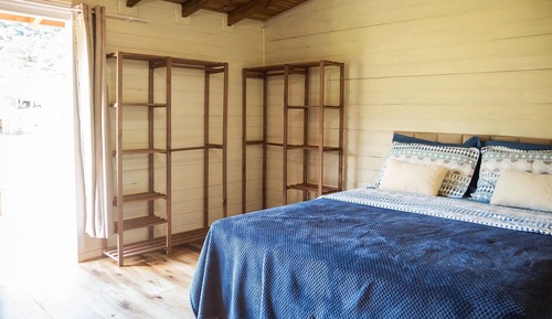 Cabaña familiar, chimenea, vistas al lago