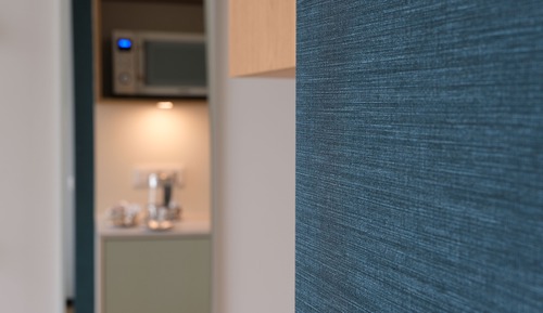 Suite estudio, patio