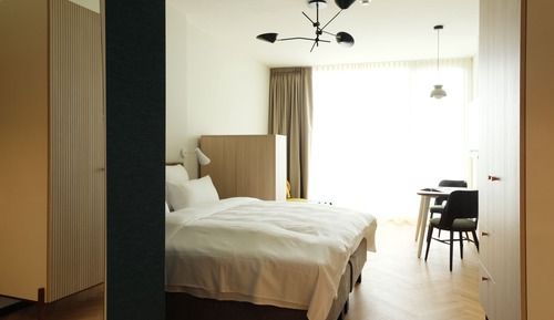 Habitación Confort doble, patio