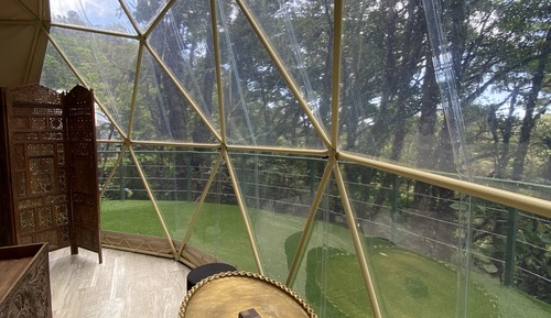 Tienda Premium, 1 cama de matrimonio, terraza, vistas a la montaña