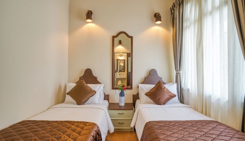 Villa, 2 habitaciones, balcón