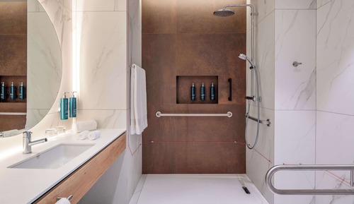 Habitación, 1 cama de matrimonio, accesible para personas con discapacidad, vistas a la montaña