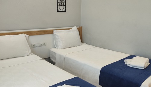 Habitación estándar con 2 camas individuales, vistas a la ciudad