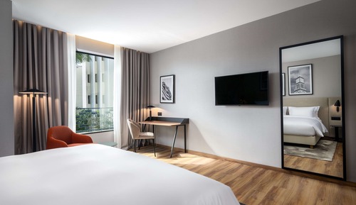 Habitación familiar, no fumadores (Connected Rooms)