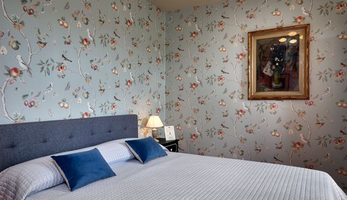 Habitación doble superior, 1 cama de matrimonio, no fumadores, vistas al jardín