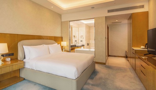 Habitación ejecutiva, 1 cama de matrimonio grande, vistas al río