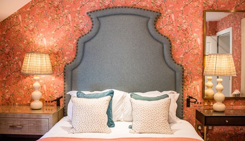 Habitación Deluxe doble, 1 cama de matrimonio grande, vistas al patio