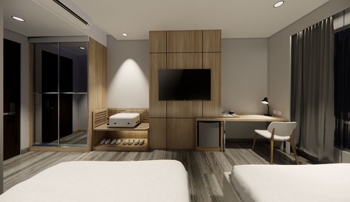 Habitación cuádruple ejecutiva