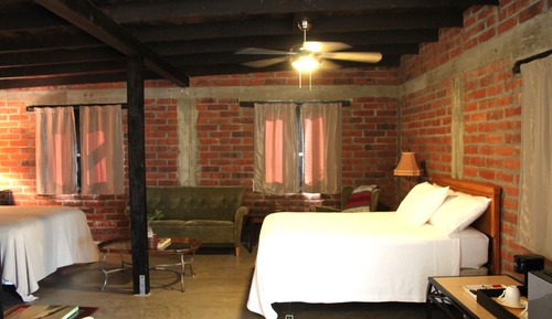 Cabaña, 2 camas dobles, vistas a la montaña