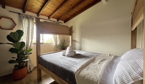 Habitación exclusiva, vistas a la montaña