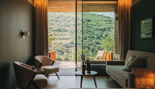 Habitación Royal, bañera, vistas al río