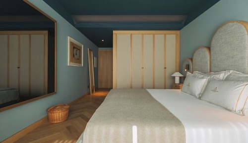 Habitación Deluxe, bañera, vistas a la montaña