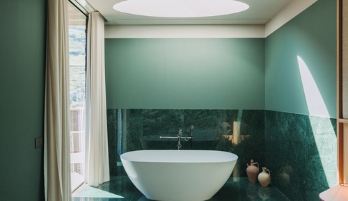 Suite Royal, bañera, vistas al río