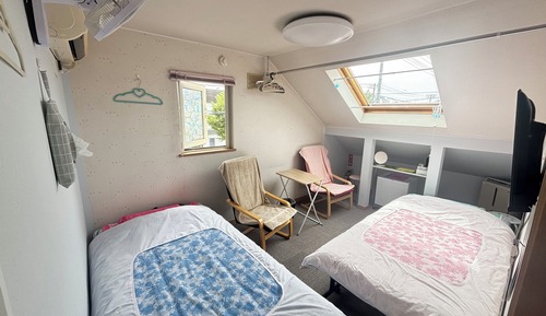 Habitación económica con 2 camas individuales, no fumadores (203)