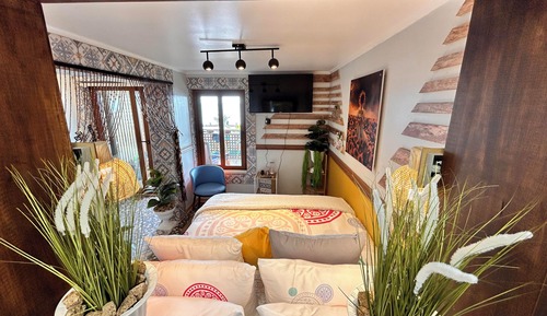 Habitación Grand doble, 1 cama de matrimonio, vistas al mar