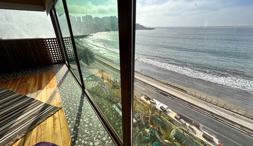 Habitación cuádruple panorámica, 1 habitación, no fumadores, vistas al mar