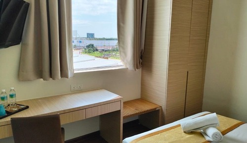 Habitación estándar doble, no fumadores, baño privado