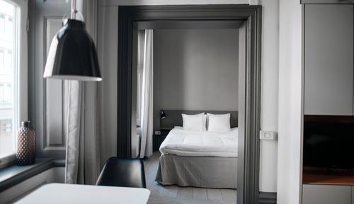 Habitación estándar con 2 camas individuales, 2 camas individuales, cocina básica